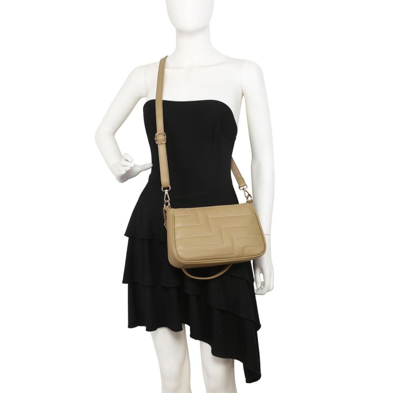 Cocoberry  Stylish Leather Handbag brown